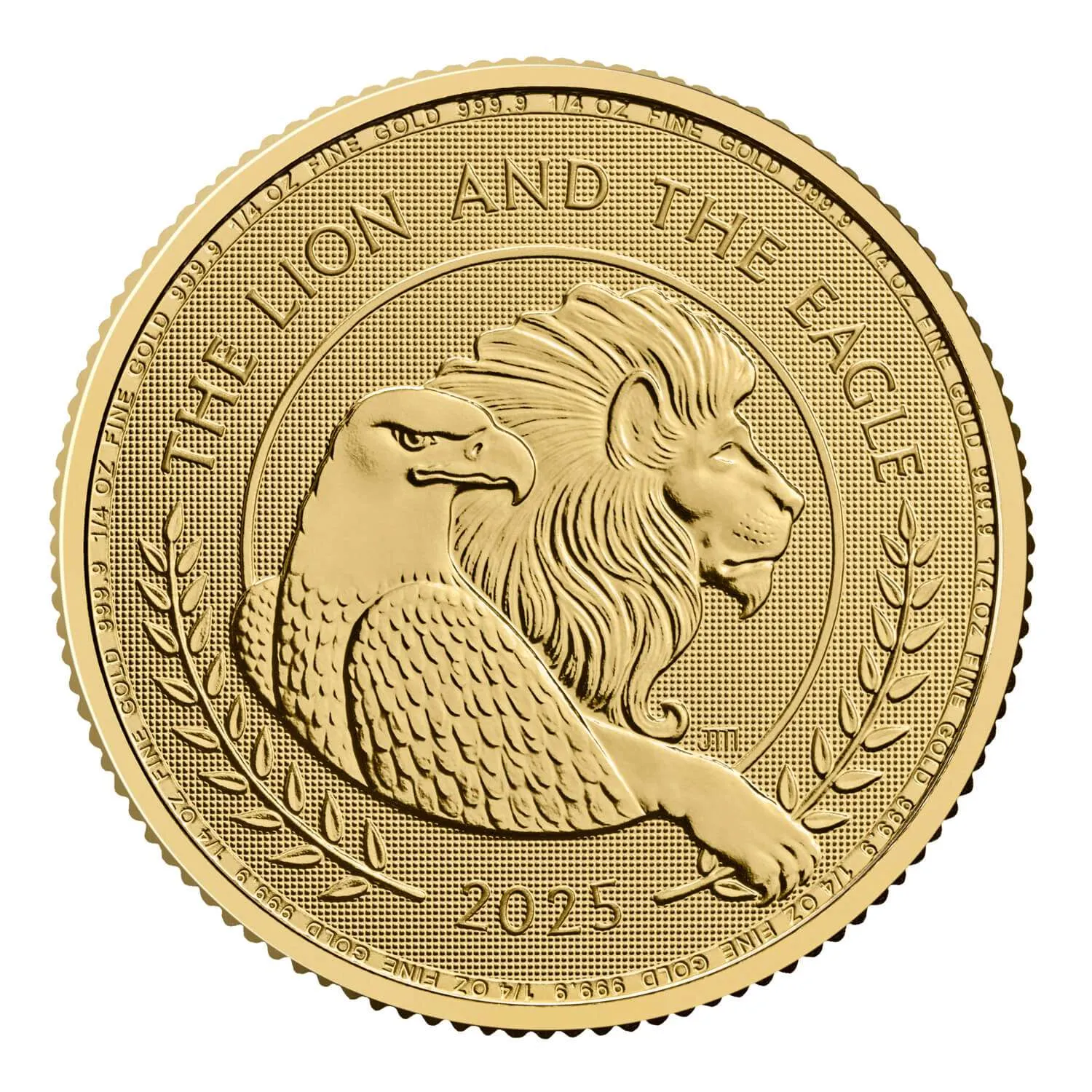 -the-british-lion-american-eagle-2025-bullion-1-4oz-gold--coin-online-reverse-